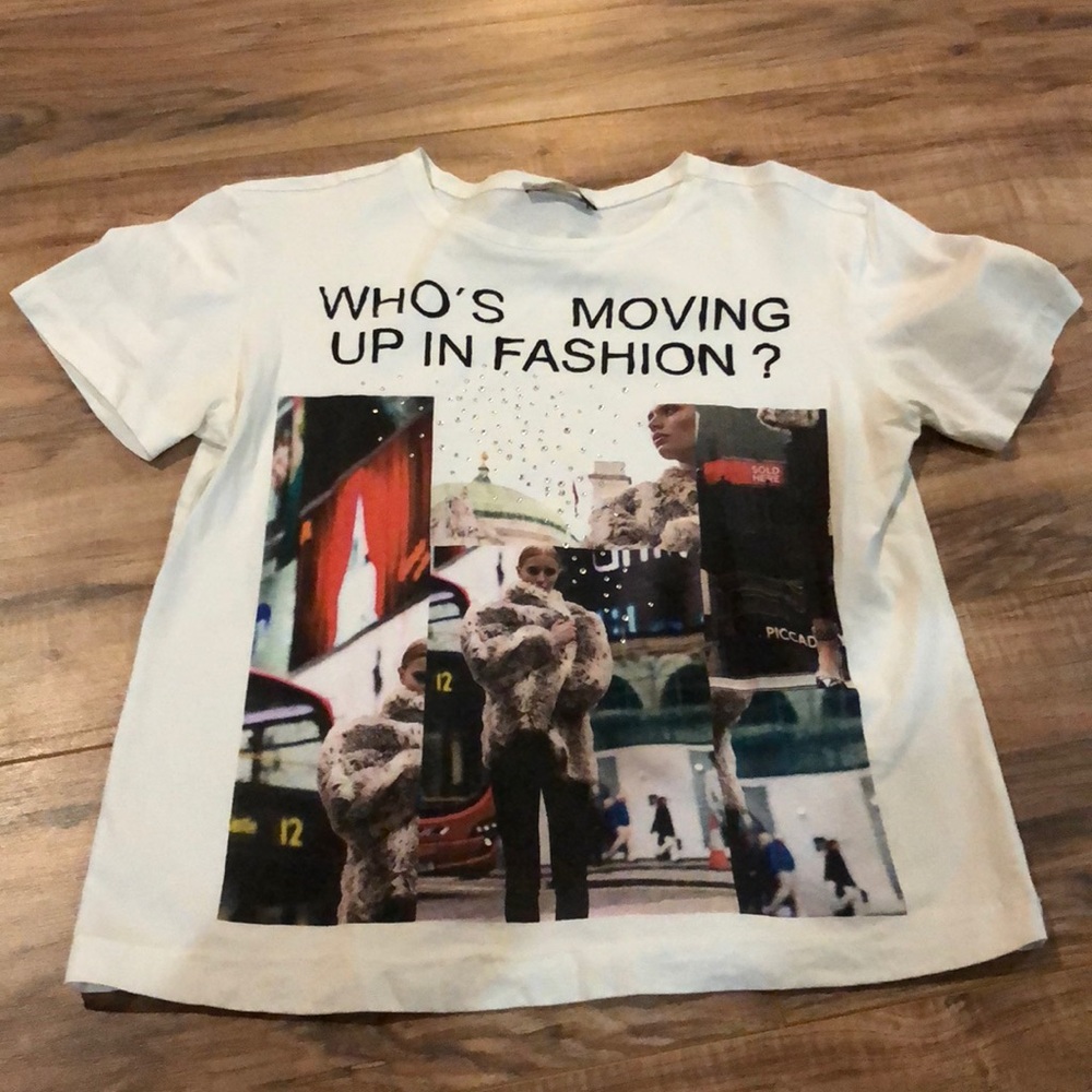 Zara Slogan T 🌸
